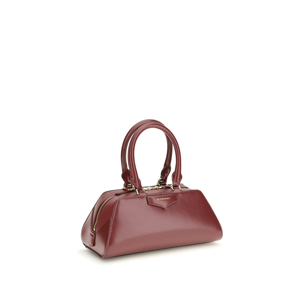Givenchy Bordeaux  Leather Bos Taurus Shoulder Bag