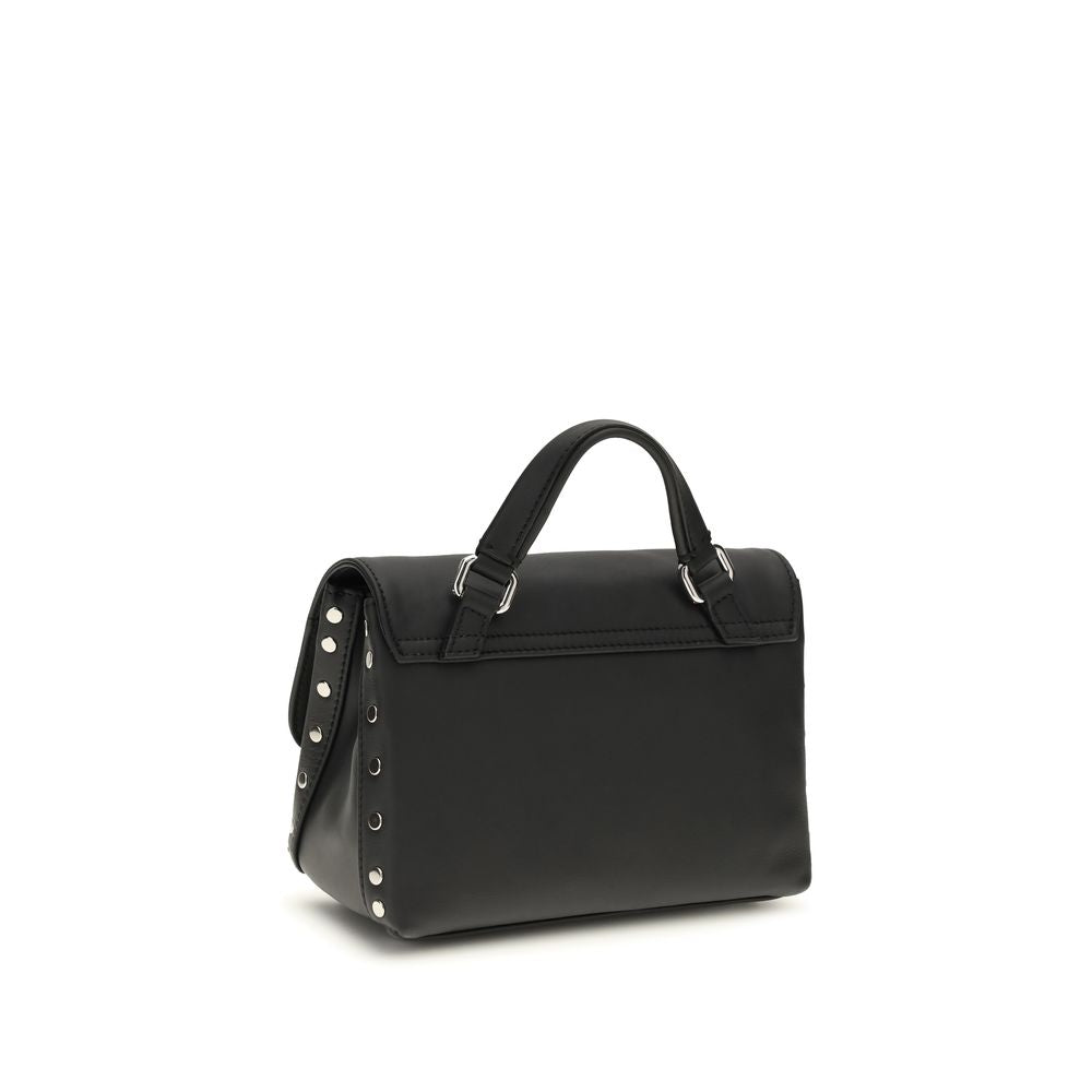 Zanellato Black  Leather Bos Taurus Handbag