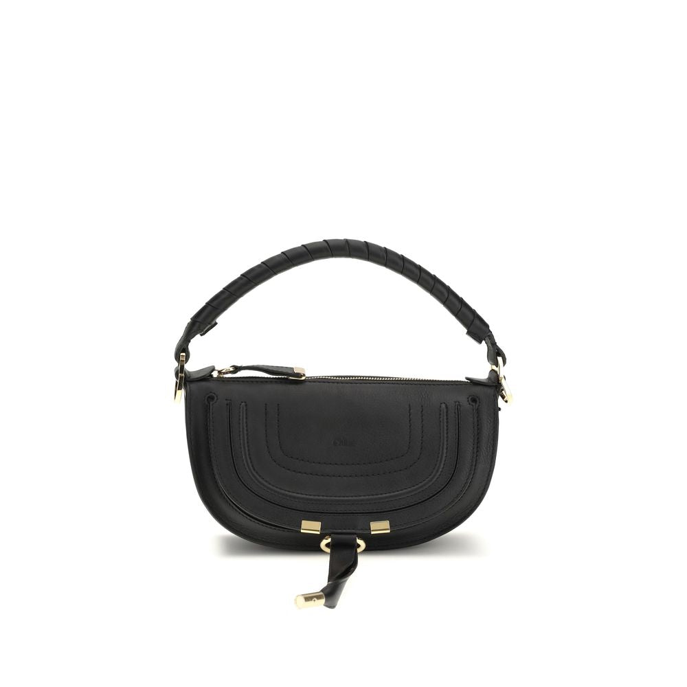 Chloé Black  Leather Bos Taurus Shoulder Bag
