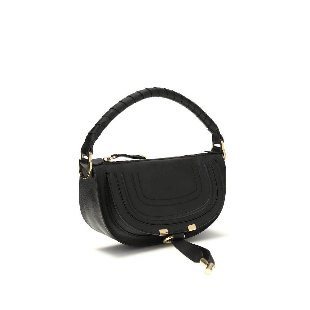 Chloé Black  Leather Bos Taurus Shoulder Bag