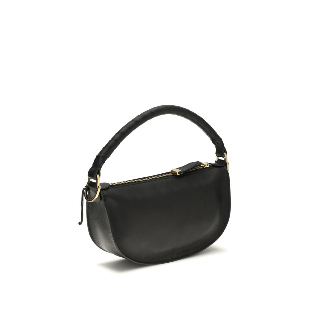Chloé Black  Leather Bos Taurus Shoulder Bag