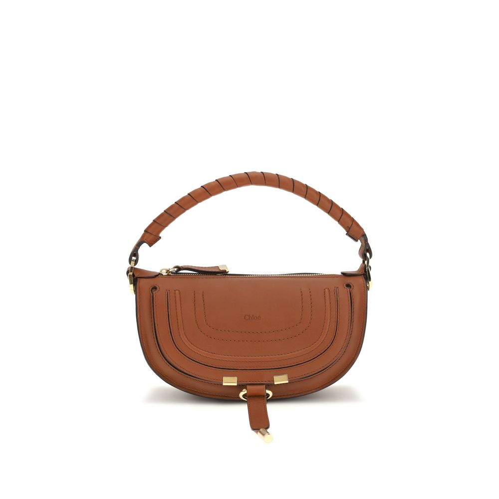 Chloé Brown  Leather Bos Taurus Shoulder Bag