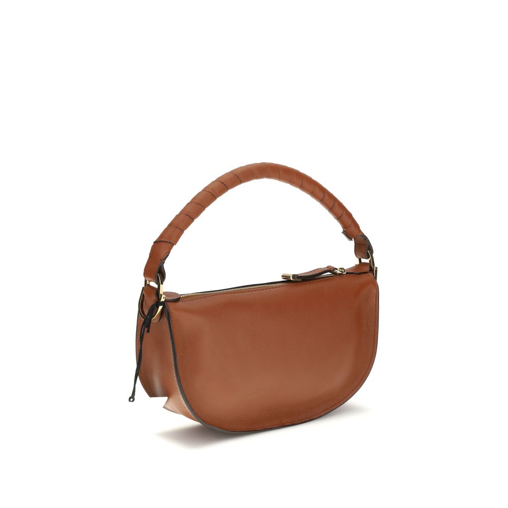 Chloé Brown  Leather Bos Taurus Shoulder Bag