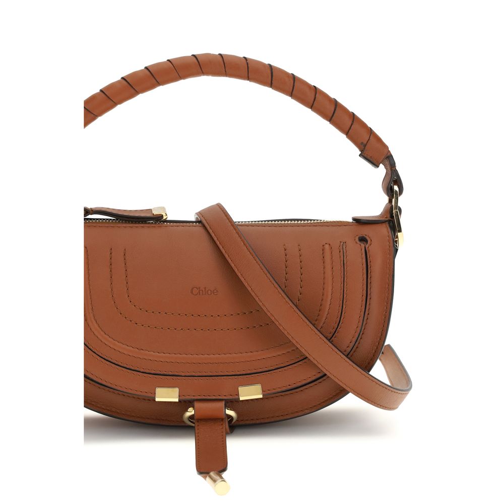 Chloé Brown  Leather Bos Taurus Shoulder Bag