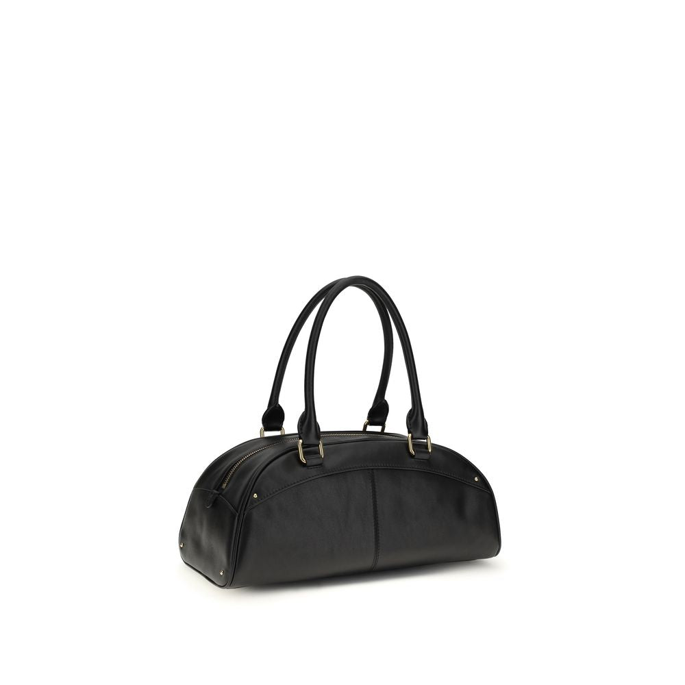 Chloé Black  Leather Bos Taurus Shoulder Bag