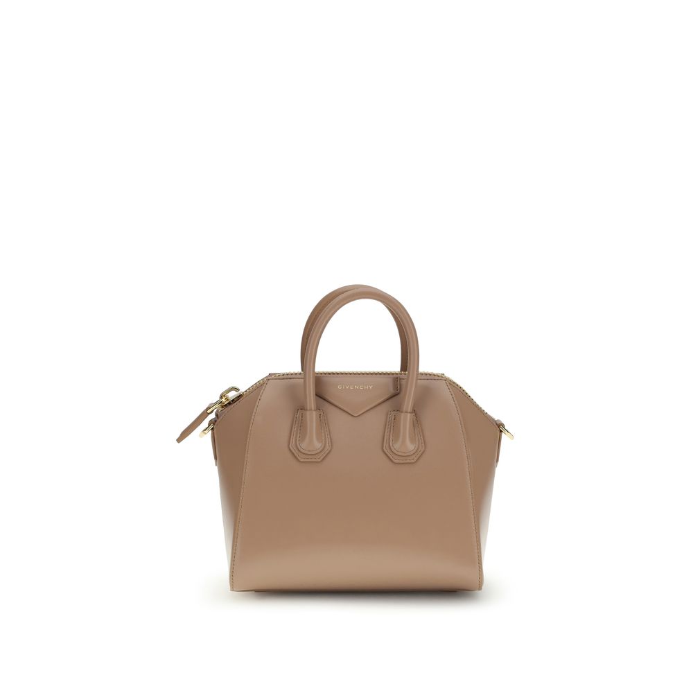 Givenchy Beige  Leather Bos Taurus Handbag