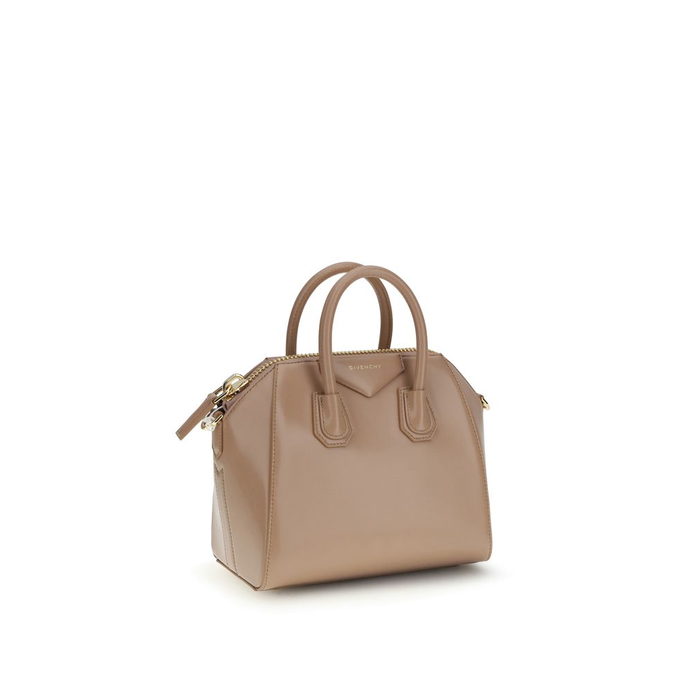 Givenchy Beige  Leather Bos Taurus Handbag