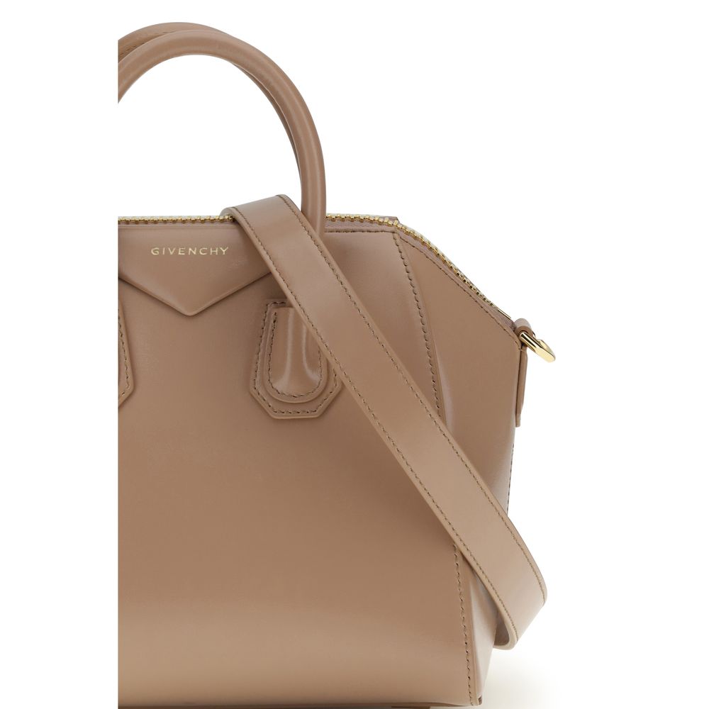 Givenchy Beige  Leather Bos Taurus Handbag