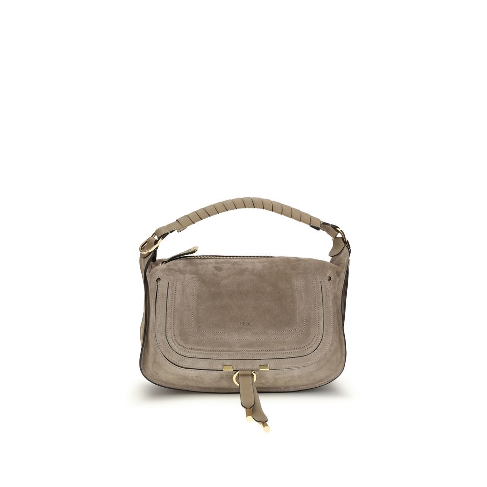 Chloé Beige  Leather Bos Taurus Shoulder Bag