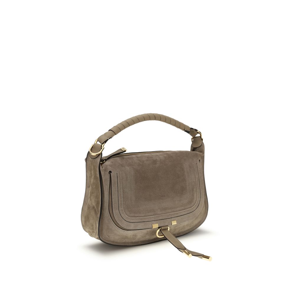 Chloé Beige  Leather Bos Taurus Shoulder Bag