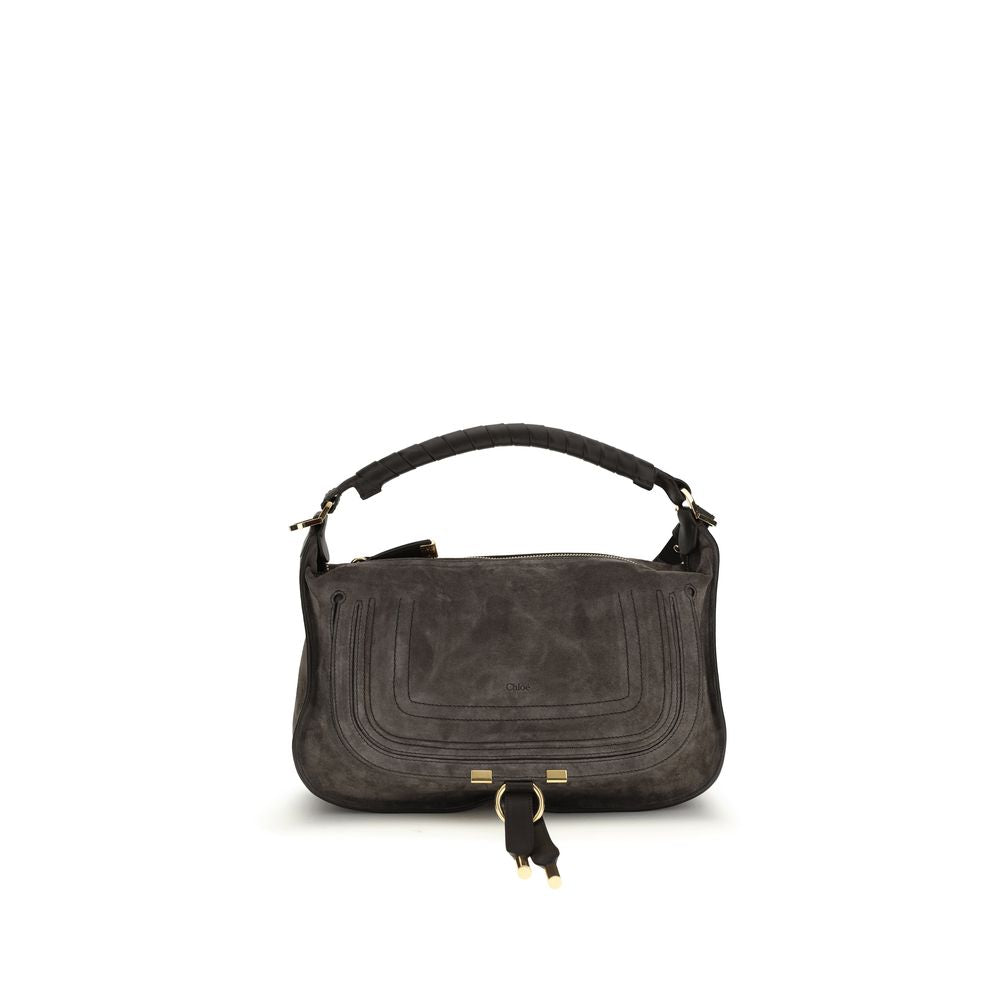 Chloé Brown  Leather Bos Taurus Shoulder Bag