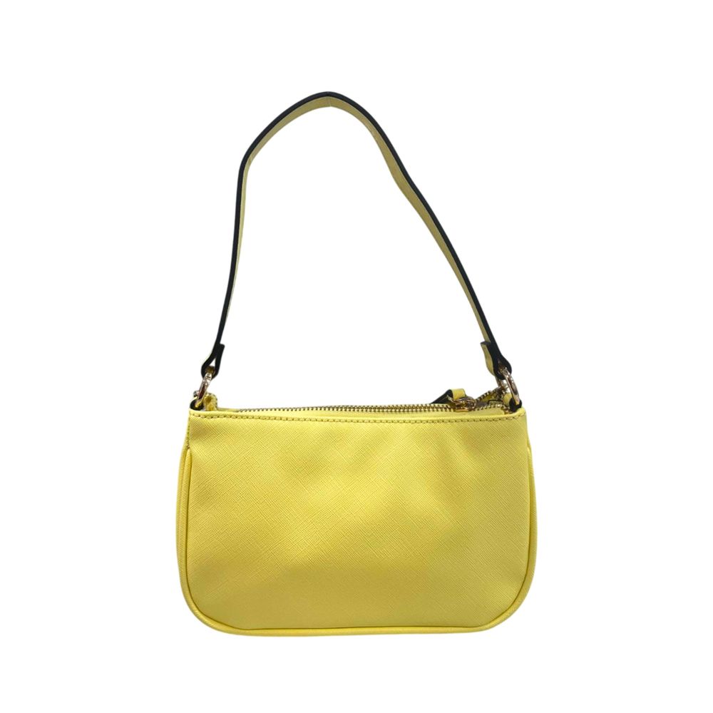 Twinset Bicolor Polyethylene Clutch Bag
