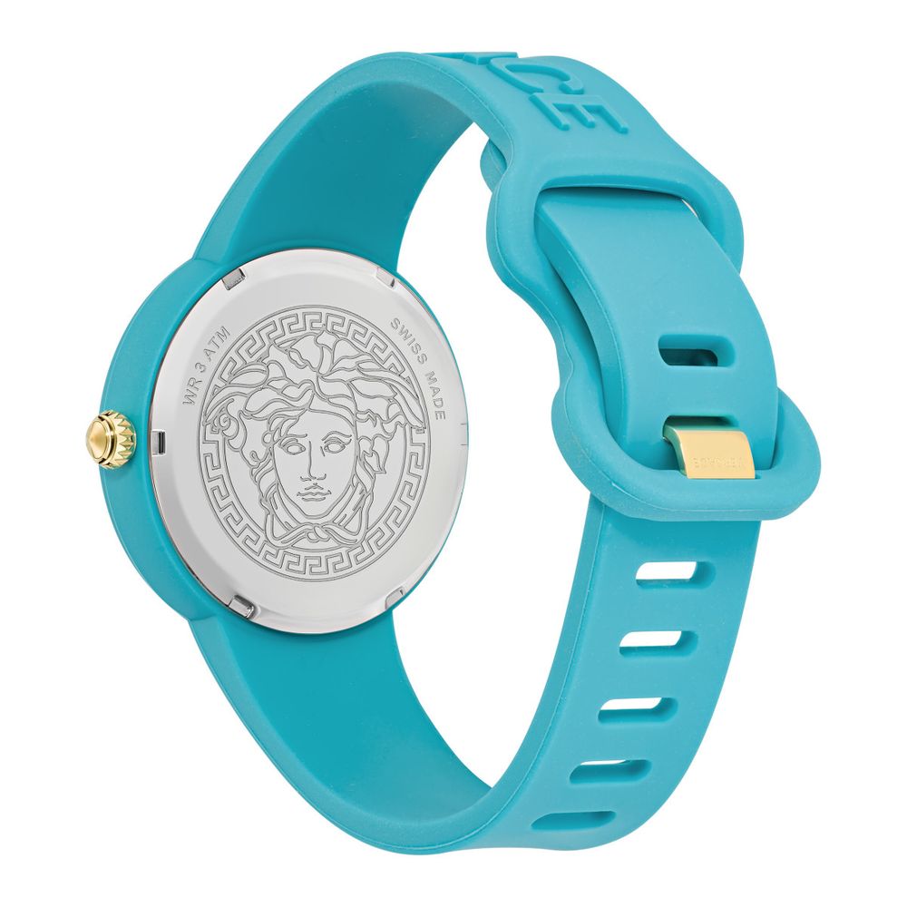 Versace Blue Synthetic Bracelet Watch