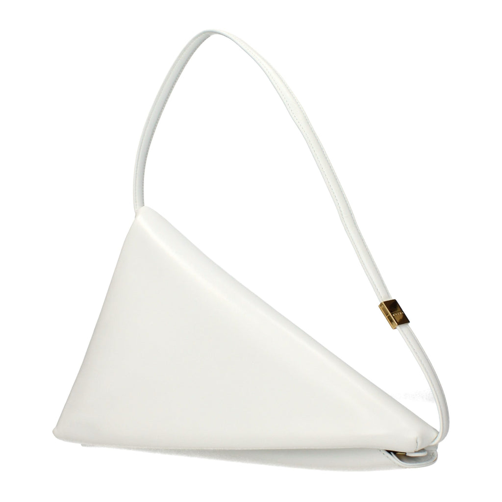 Marni White Leather Shoulder Bag