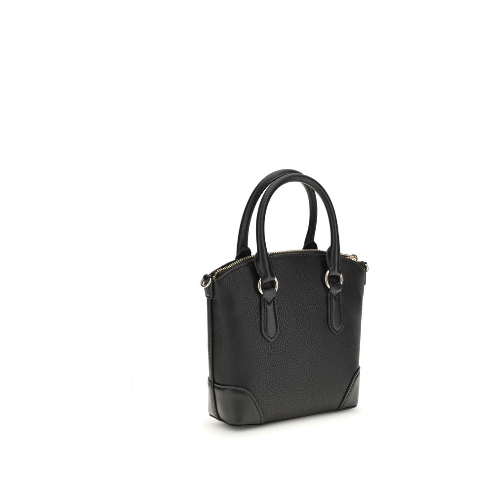 Michael Kors Black Calf Leather Bos Taurus Shoulder Bag
