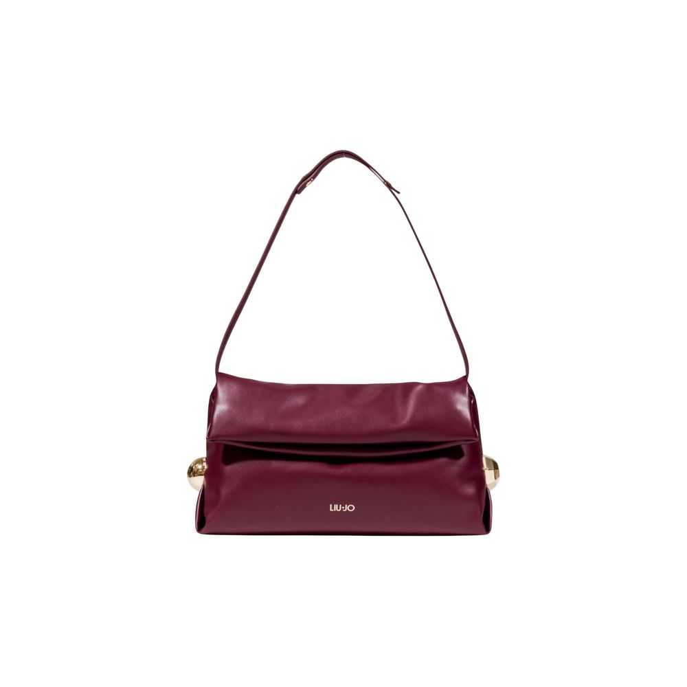 Liu Jo Bordeaux Polyethylene Clutch Bag