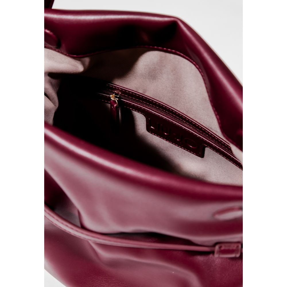 Liu Jo Bordeaux Polyethylene Clutch Bag