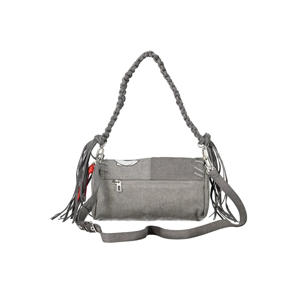 Desigual "Grigio Cotton Womens Handbag"