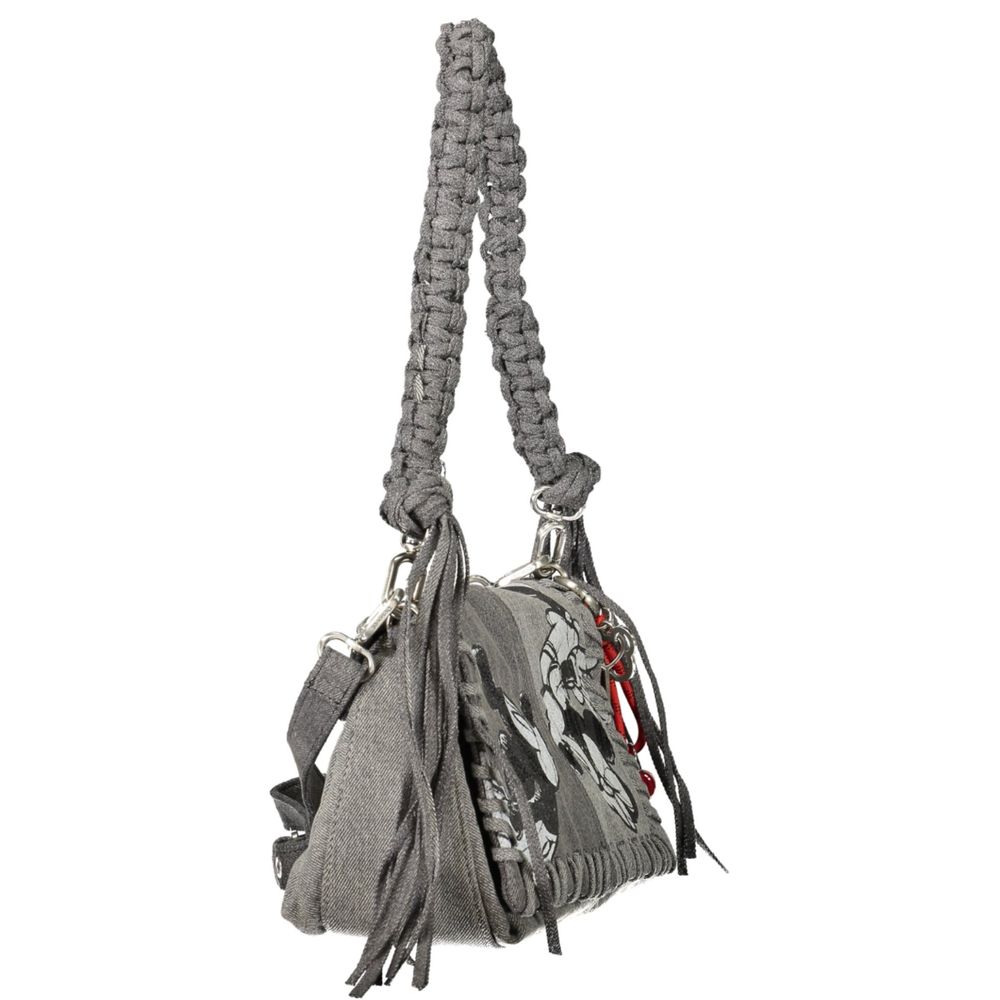 Desigual "Grigio Cotton Womens Handbag"