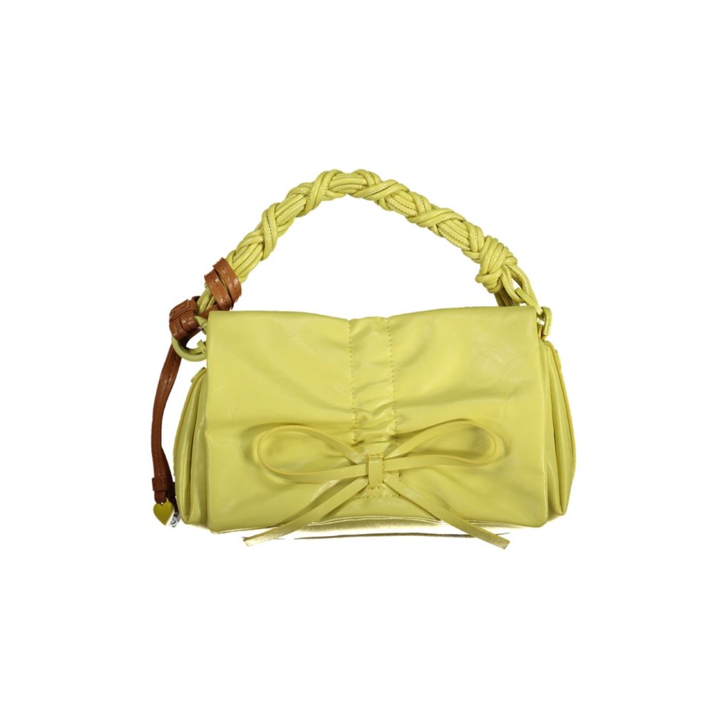 Desigual Giallo Poliuretano Women's Handbag