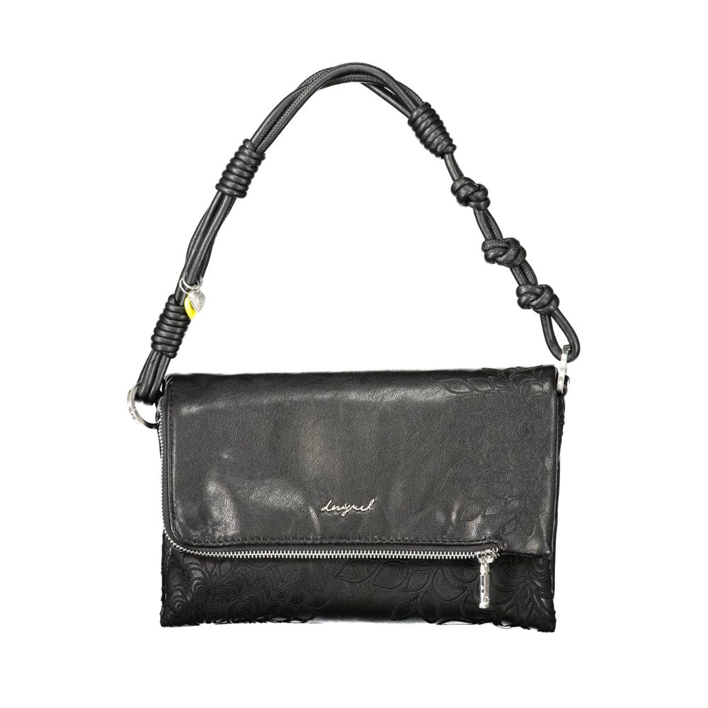 Desigual Black Polyethylene Handbag