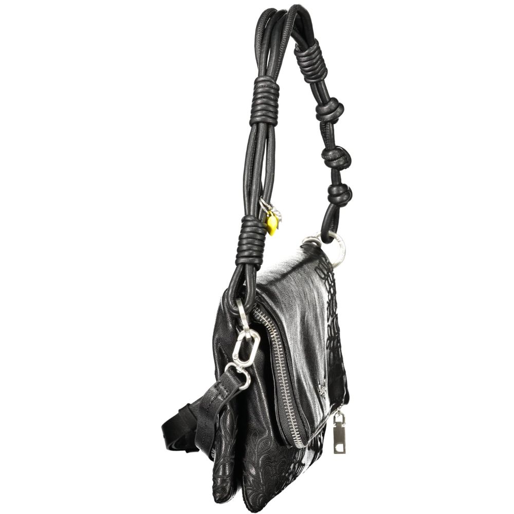 Desigual Black Polyethylene Handbag