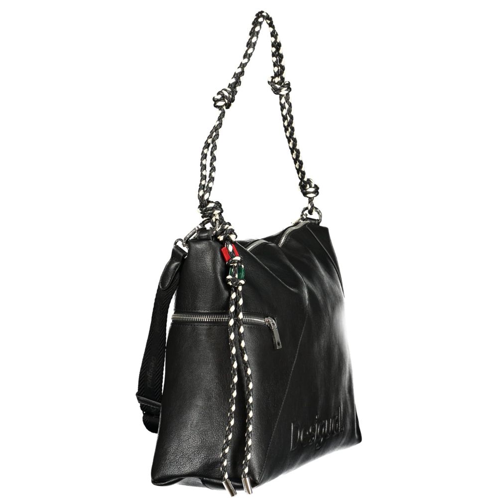 Desigual Black Polyethylene Handbag