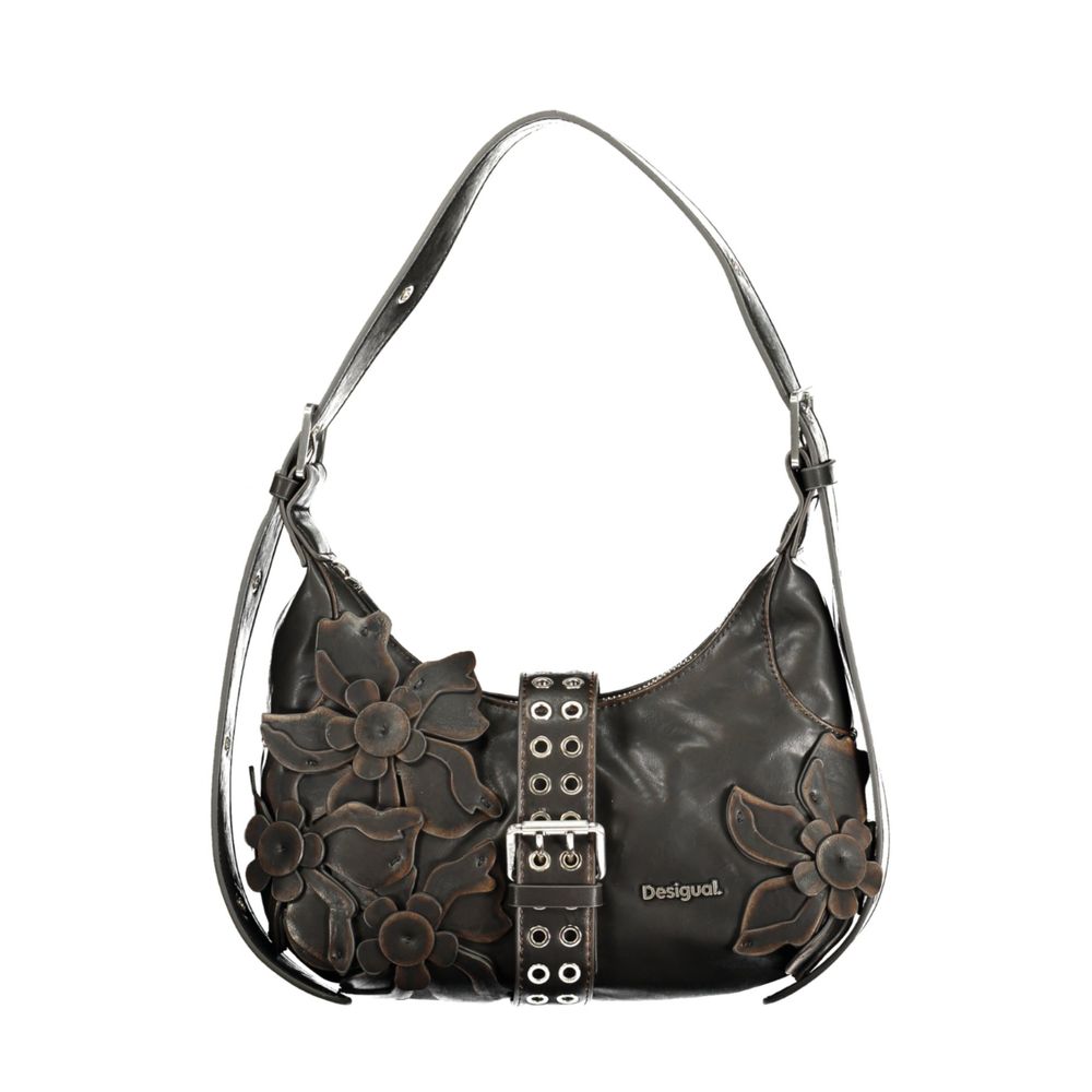 Desigual Brown Polyethylene Handbag
