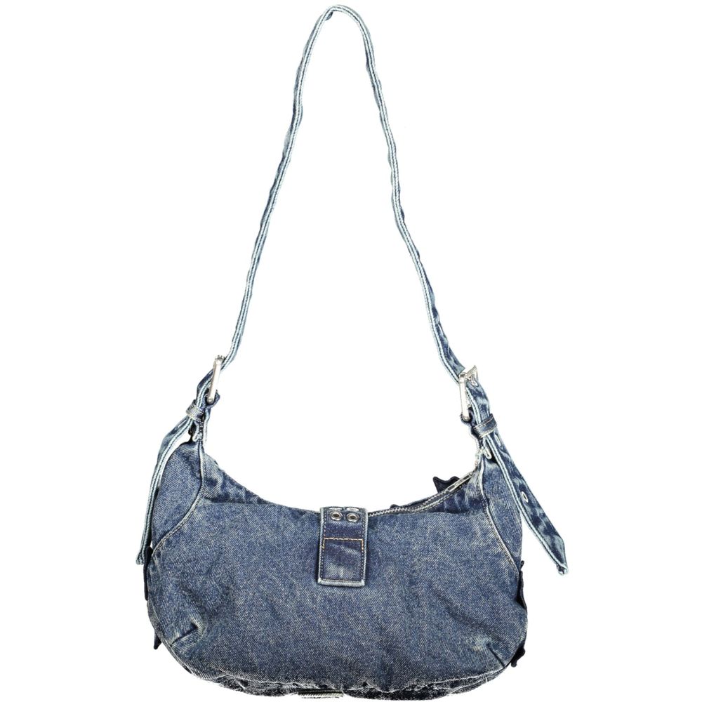 Desigual Blue Cotton Handbag