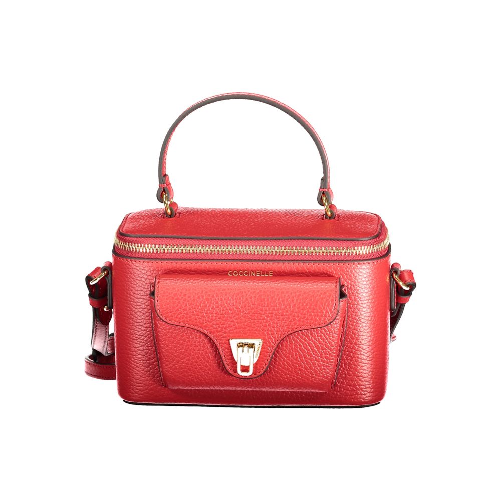Coccinelle Rosso Leather Women Handbag