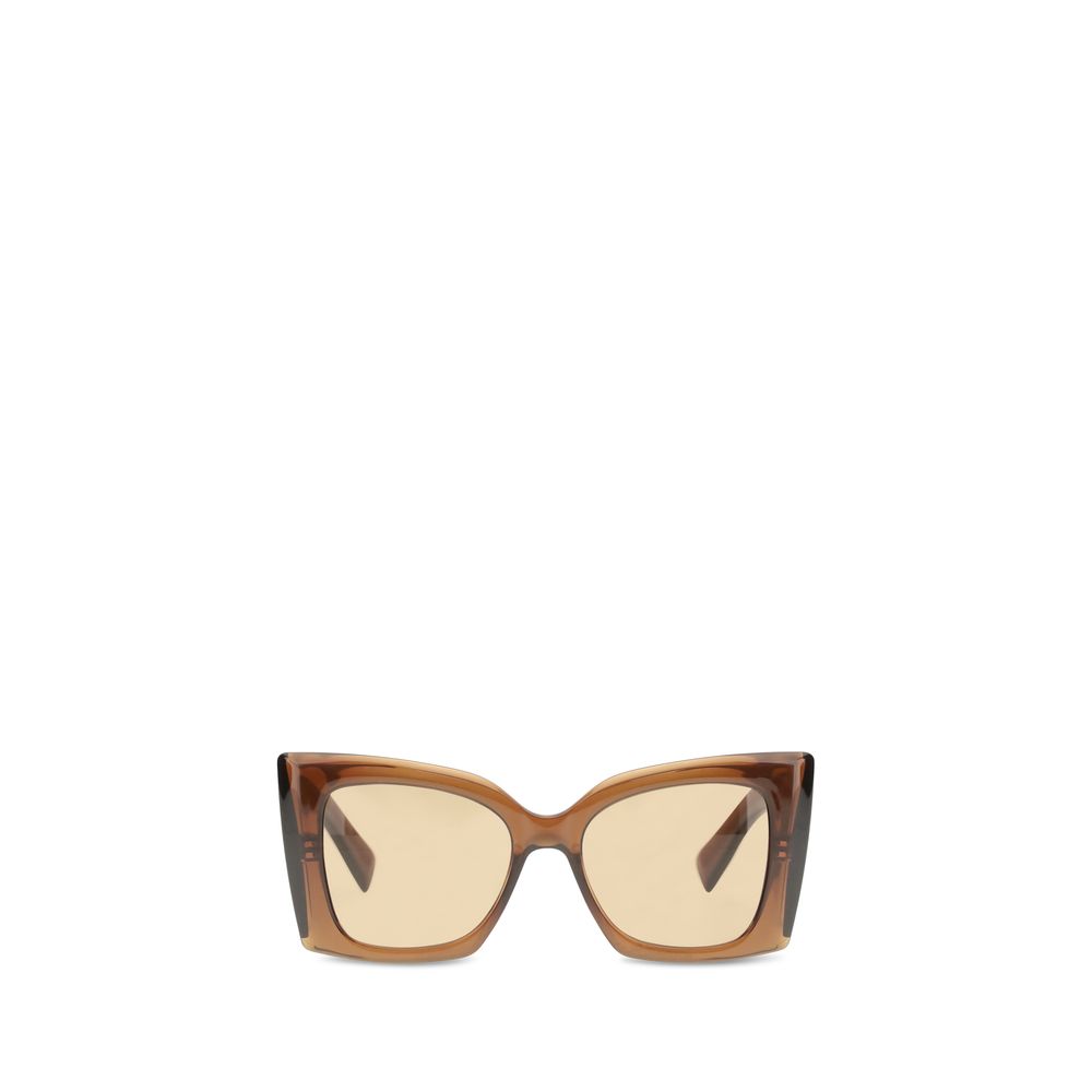 Saint Laurent Brown Nylon Sunglasses