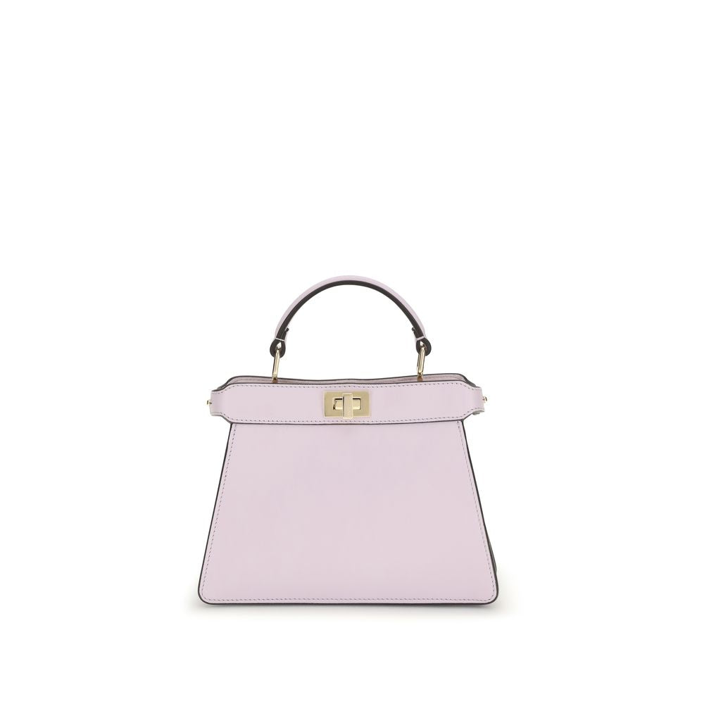 Fendi Purple Calf Leather Bos Taurus Shoulder Bag