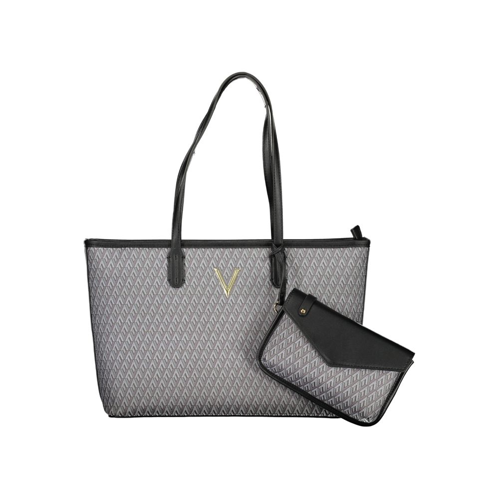 Mario Valentino Black Polyethylene Handbag