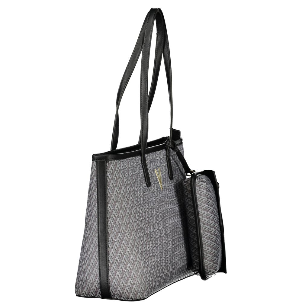 Mario Valentino Black Polyethylene Handbag