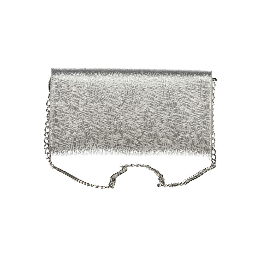 Mario Valentino Gray Polyethylene Handbag
