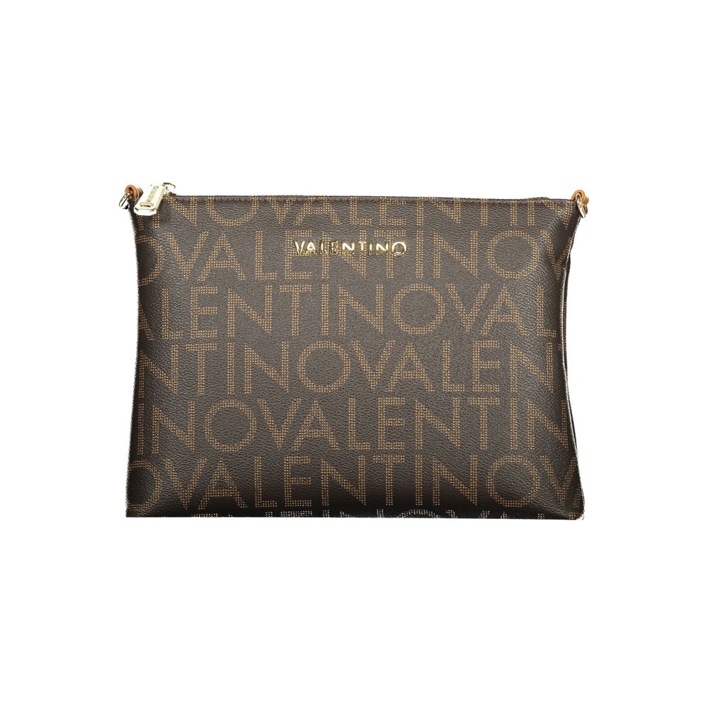 Mario Valentino Brown Polyethylene Handbag