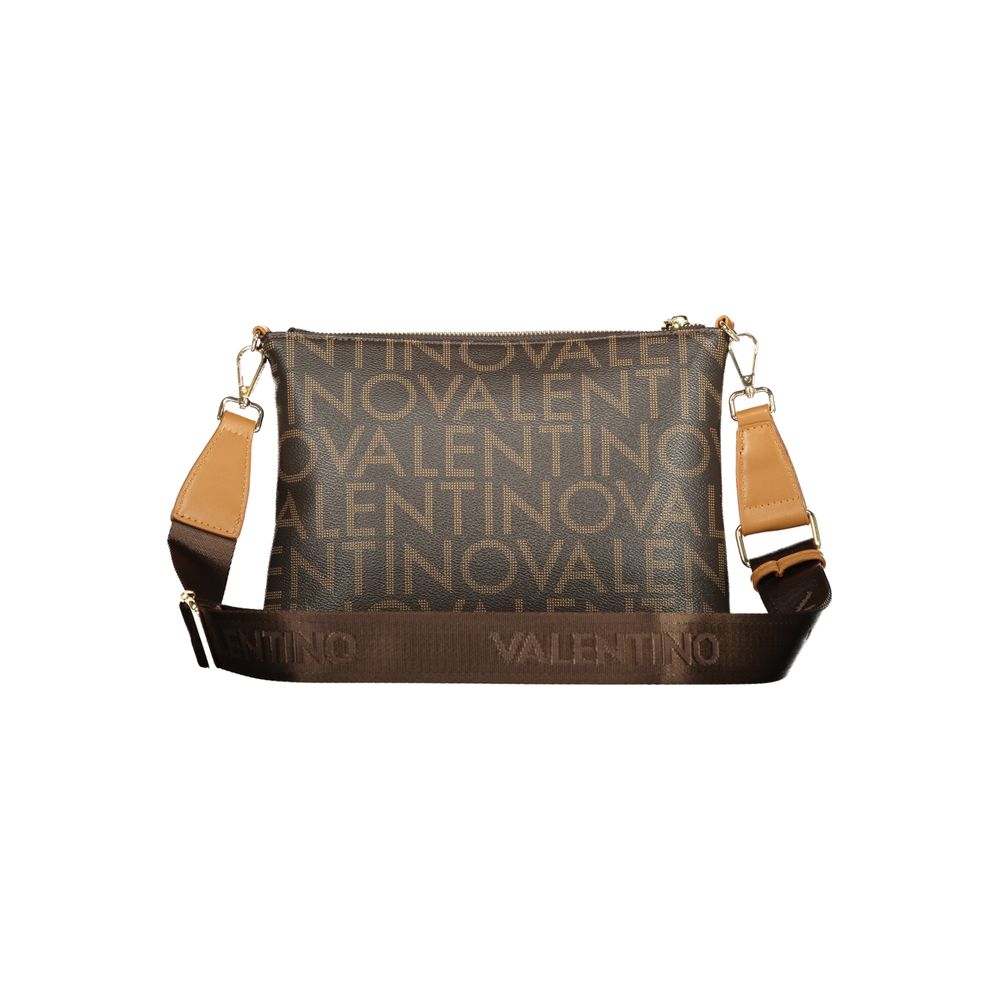 Mario Valentino Brown Polyethylene Handbag