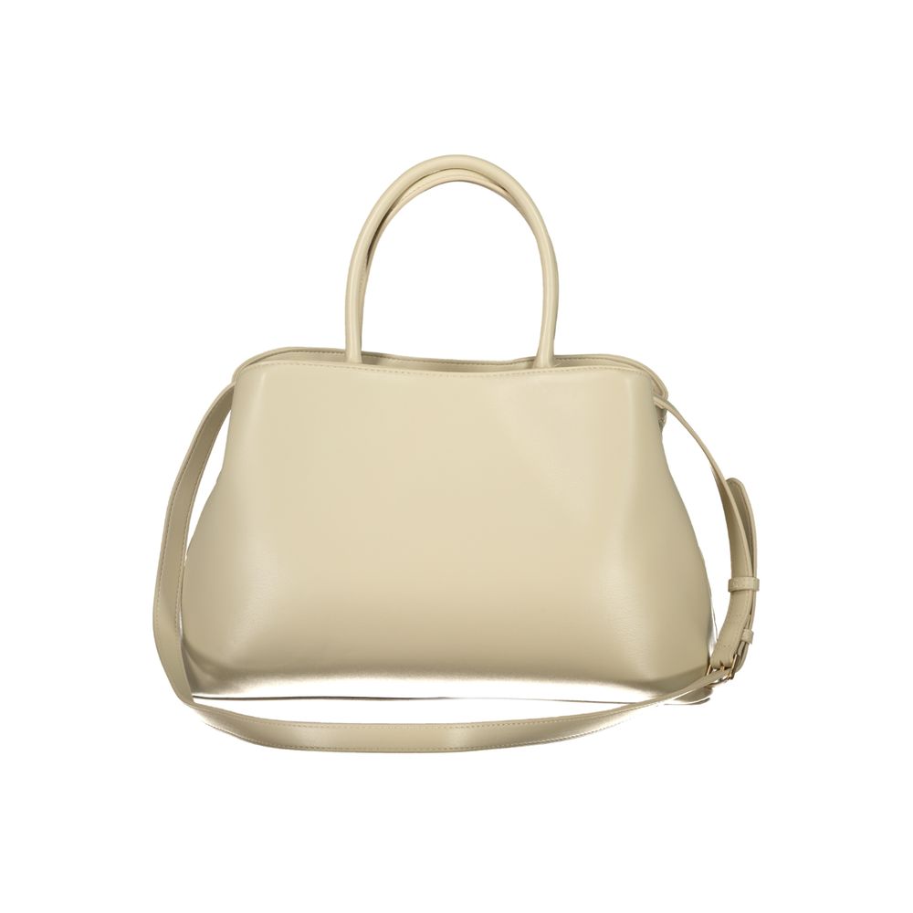 Mario Valentino Beige Polyethylene Handbag