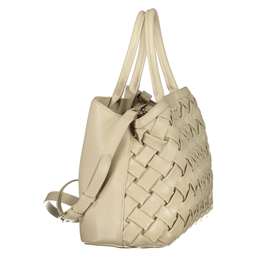 Mario Valentino Beige Polyethylene Handbag