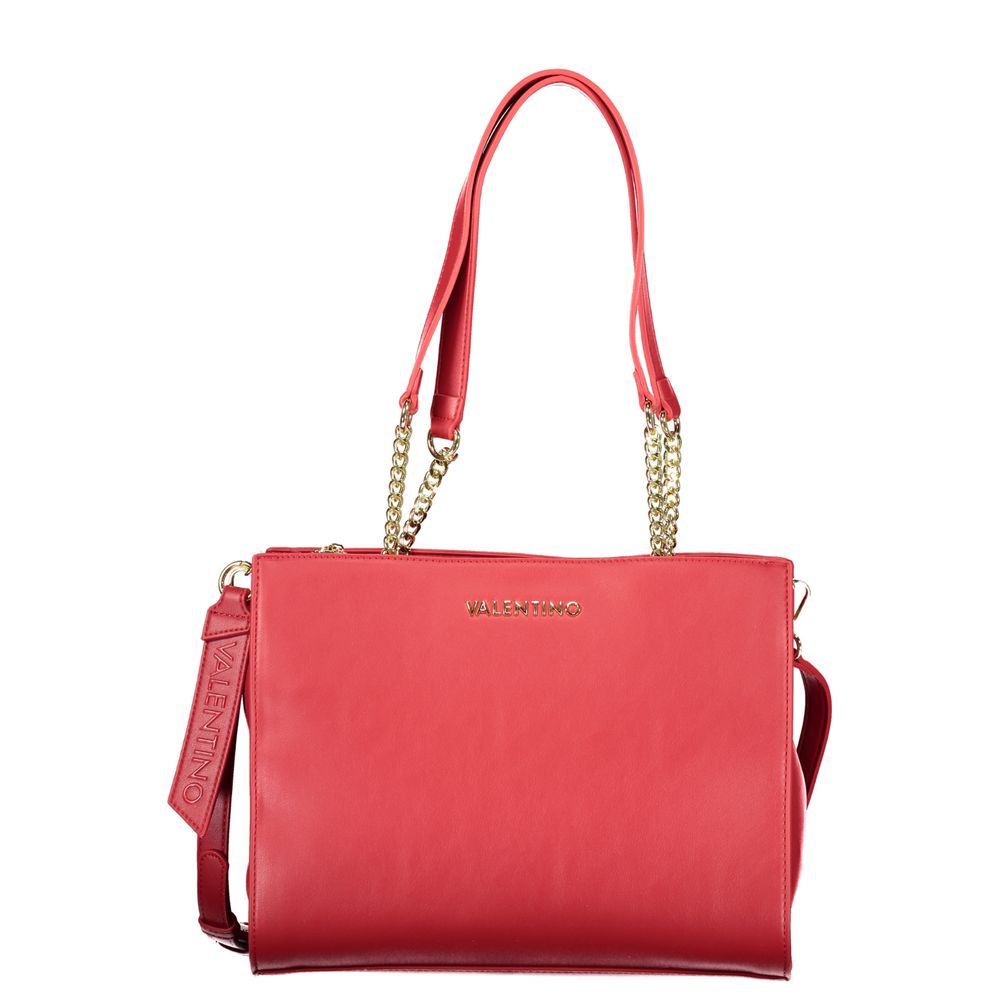 Mario Valentino Red Polyethylene Handbag