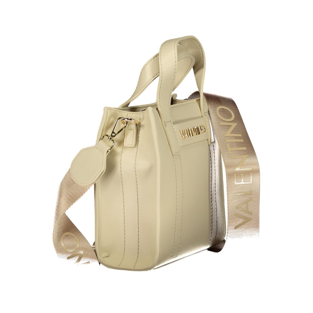 Mario Valentino Beige Polyethylene Handbag