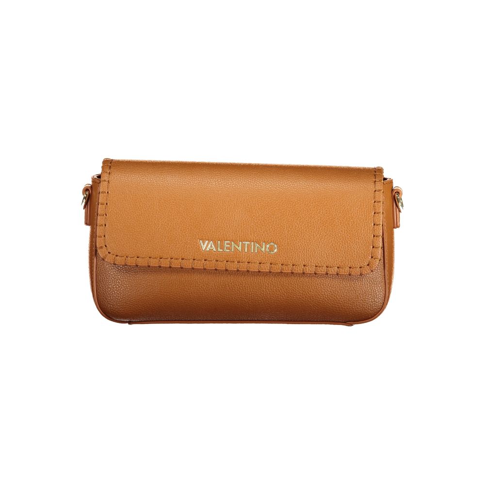 Mario Valentino Brown Polyethylene Handbag