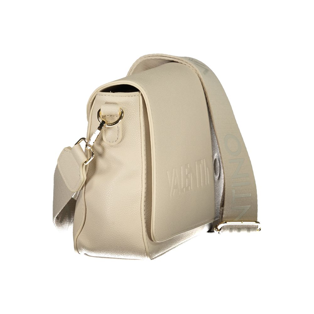 Mario Valentino Beige Polyurethane Women's Bag and Accessory