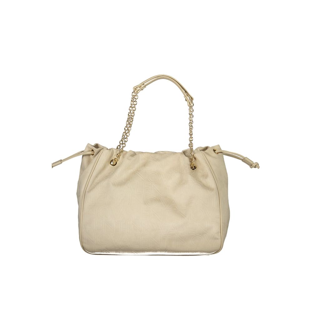 Mario Valentino Beige Polyethylene Handbag