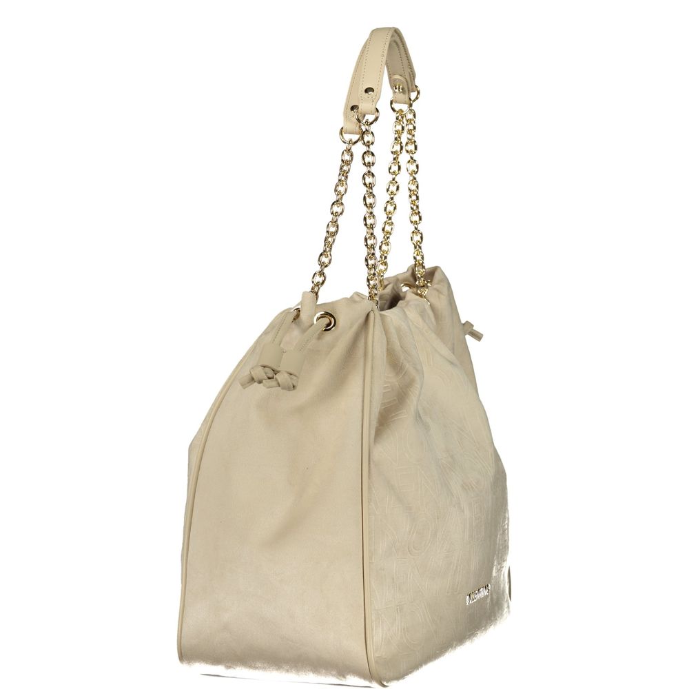 Mario Valentino Beige Polyethylene Handbag