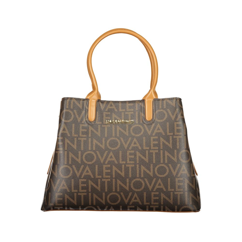 Mario Valentino Brown Polyethylene Handbag