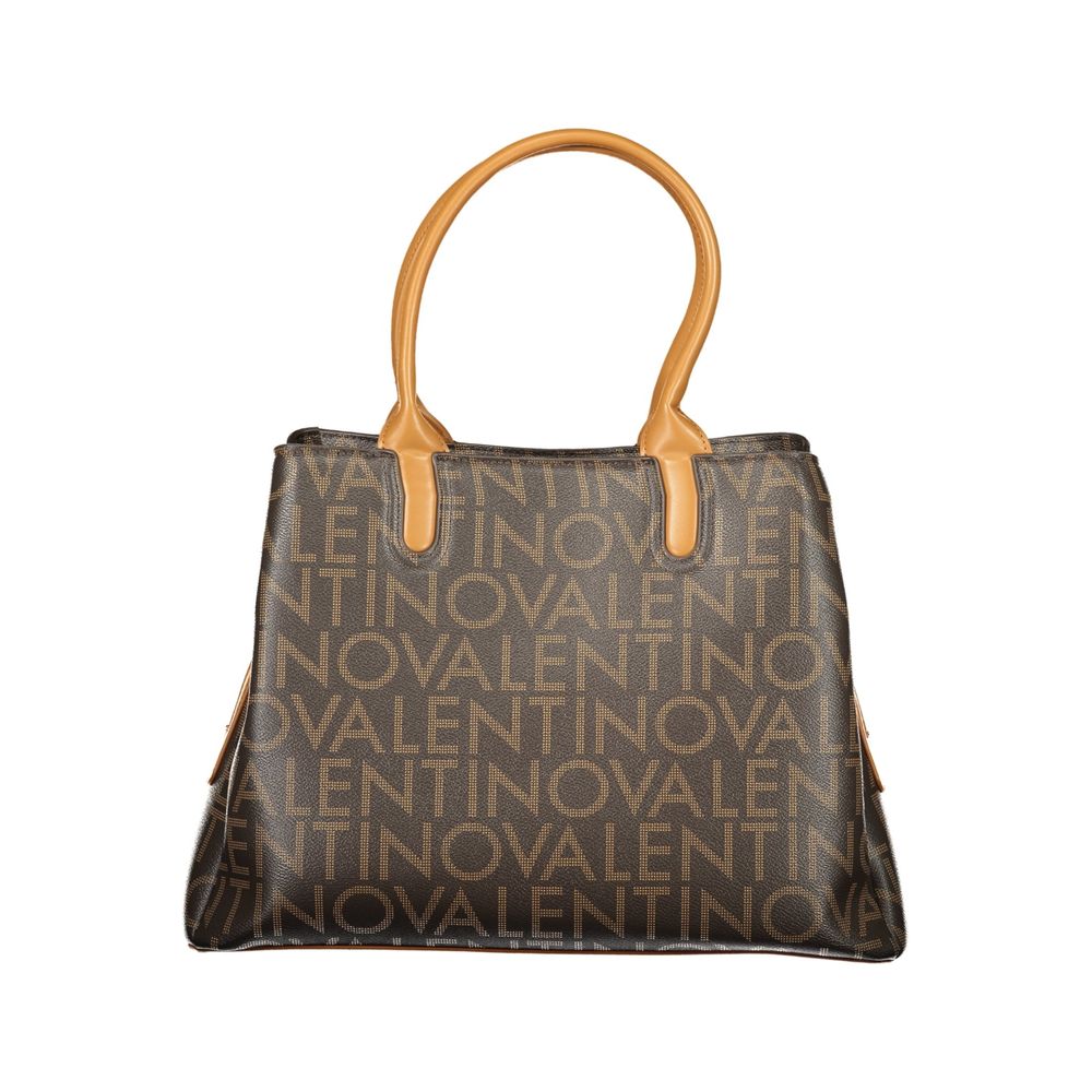 Mario Valentino Brown Polyethylene Handbag