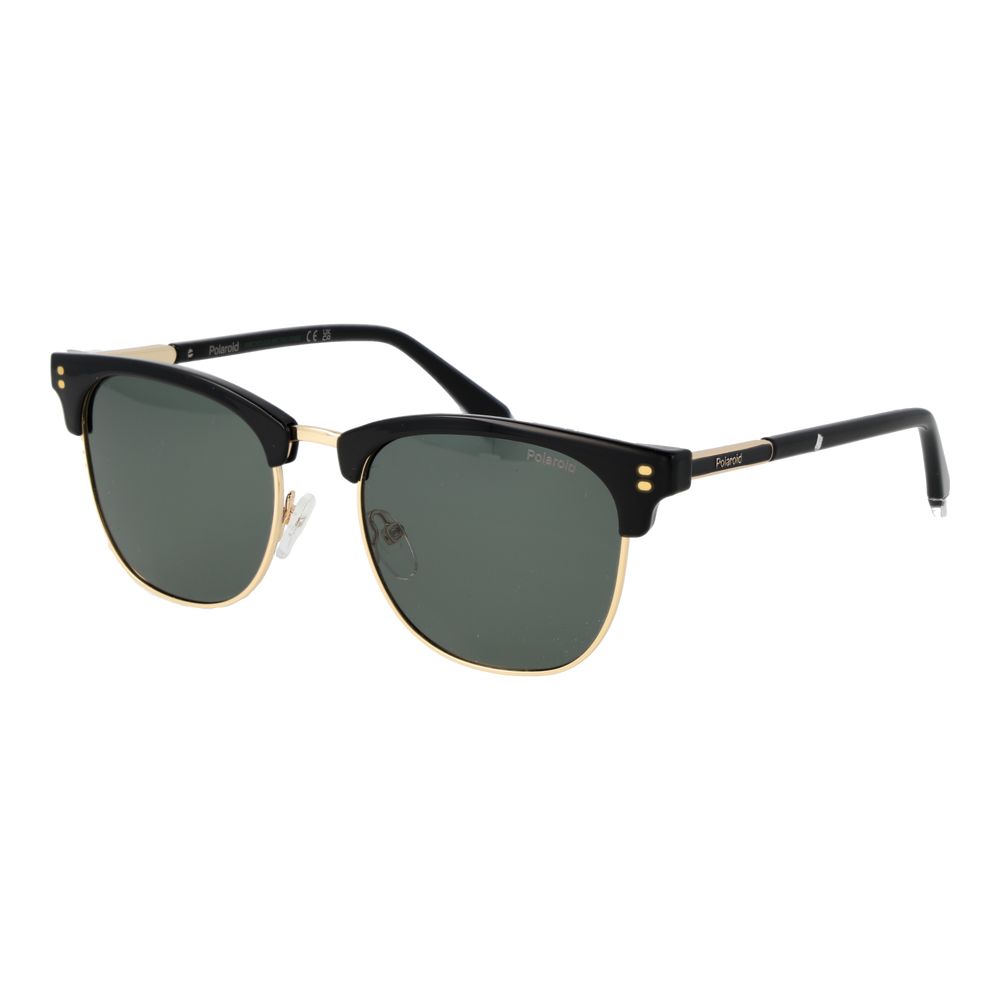 Polaroid Gold Metal Sunglasses