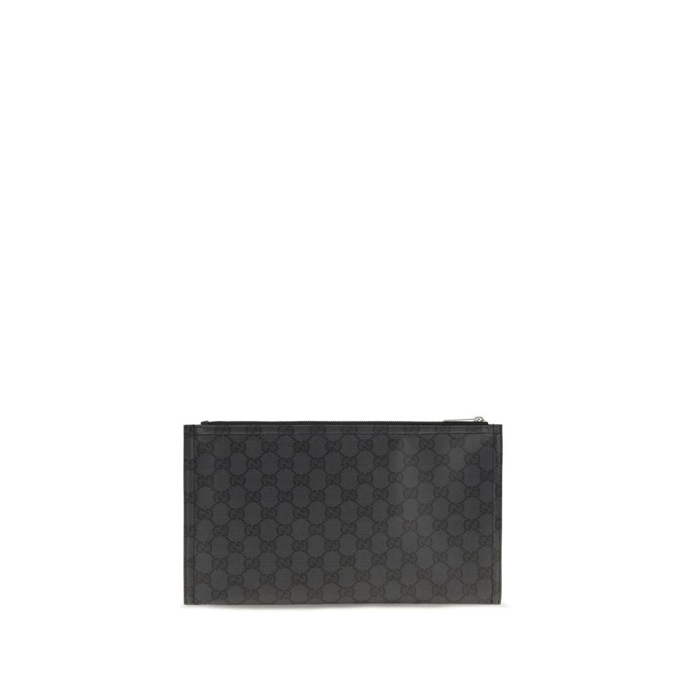 Gucci Black Fabric Shoulder Bag