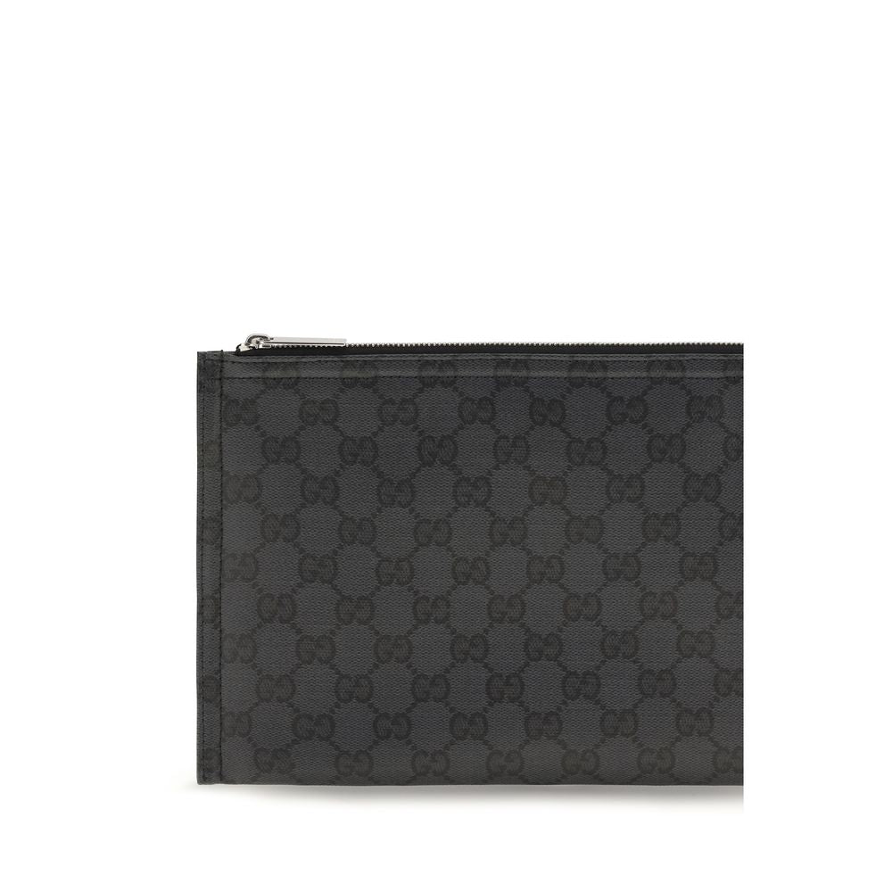 Gucci Black Fabric Shoulder Bag